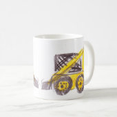 Cat Skid Steer Loader Kaffeetasse (VorderseiteRechts)