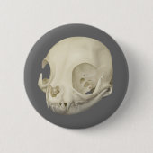 Cat Skull Button (Vorderseite)
