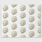 Cat Skull Geschenkpapier (Flach)
