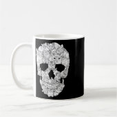 Cat Skull - Kitty Skeleton Halloween Kostüm Idee Kaffeetasse (Links)