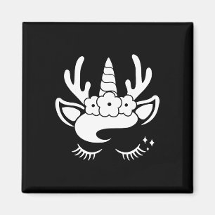 Cat Skull Shirt - Kitty Skeleton Halloween Kostüm Magnet