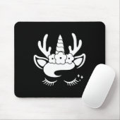 Cat Skull Shirt - Kitty Skeleton Halloween Kostüm Mousepad (Mit Mouse)