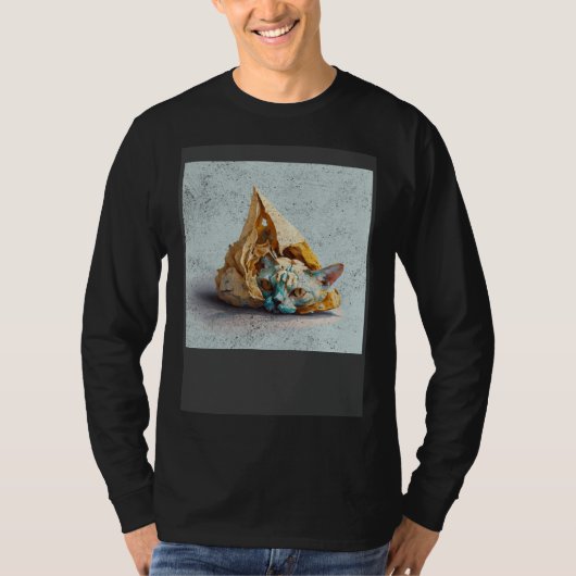 Cat Skull Taco T-Shirt (Vorderseite)