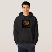 Cat Sleep Mac und Käse 1 Hoodie (Vorne ganz)