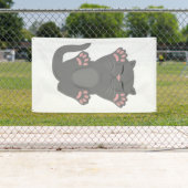 Cat Sleeping Banner (Insitu)