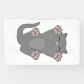 Cat Sleeping Banner (Horizontal)