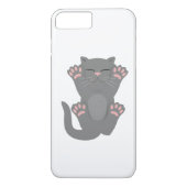 Cat Sleeping Case-Mate iPhone Hülle (Rückseite)