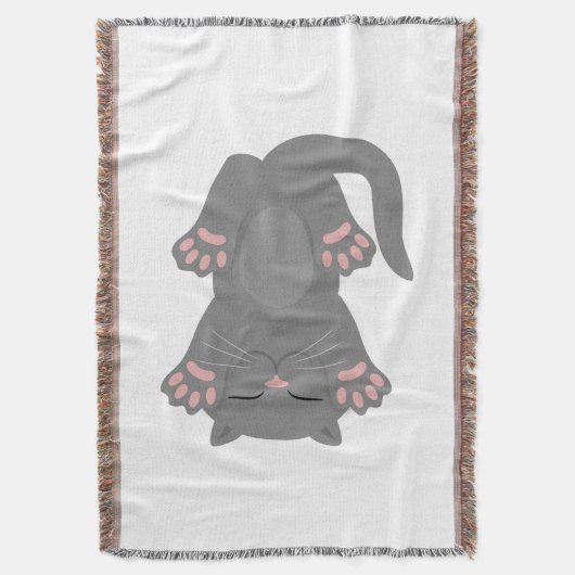 Cat Sleeping Decke (Vorderseite Vertikal)