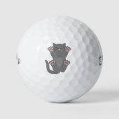 Cat Sleeping Golfball (Vorderseite)