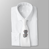 Cat Sleeping Krawatte (Gebunden)