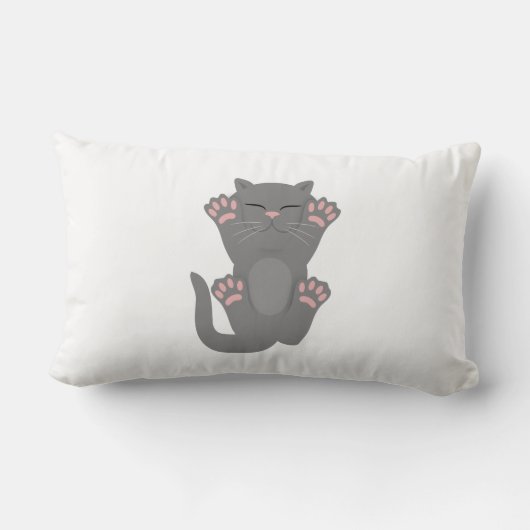 Cat Sleeping Lendenkissen (Rückseite)