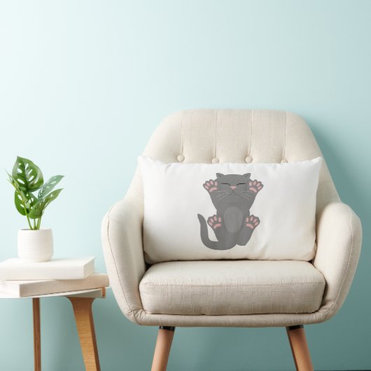 Cat Sleeping Lendenkissen (Stuhl )