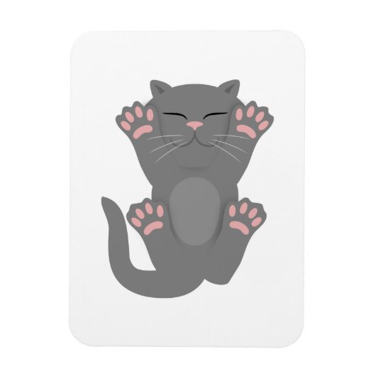 Cat Sleeping Magnet (Vertikal)