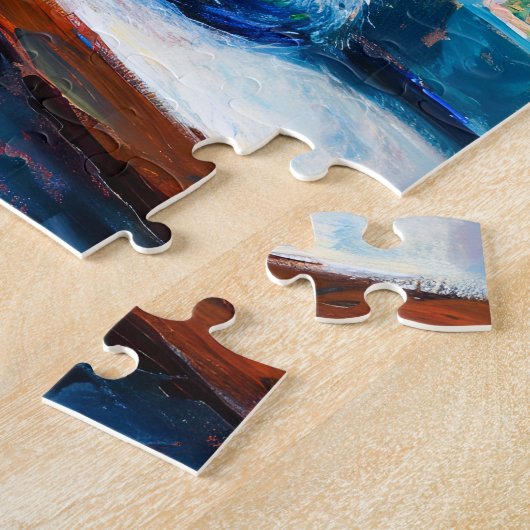 Cat Sleeping on Window Ledge Puzzle (Seite)