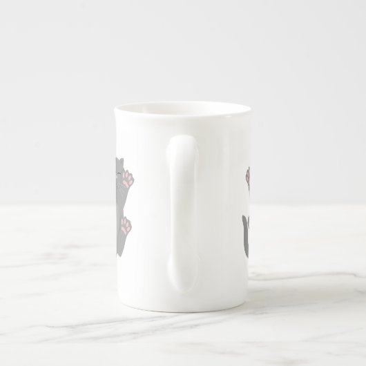 Cat Sleeping Porzellantasse (Rückseite)