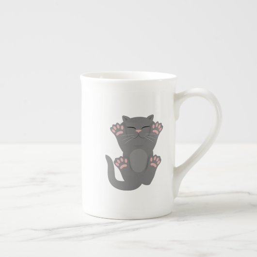 Cat Sleeping Porzellantasse (Rechts)