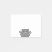 Cat Sleeping Post-it Klebezettel (Vorderseite)