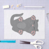 Cat Sleeping Seidenpapier (Handwerk)