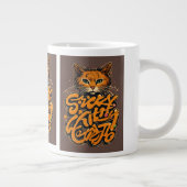 Cat Slogan Tasse Design (Rechts)
