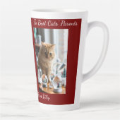 Cat Snow Globe, Image Names Text, Customize, Milchtasse (Rechts)