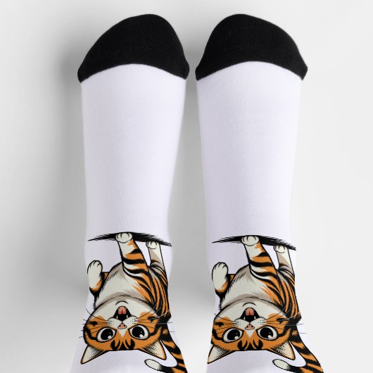 cat socken (Oben)