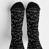 Cat Socken Coole Cat Art Socken anpassen (Oben)