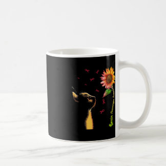 Cat Sonnenblume Gehirn Aneurysm Bewusstsein Kaffeetasse