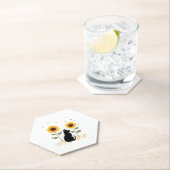 Cat Sonnenblume Weihnachtsbaum Sonnenblume Katze L Untersetzer (Vor Ort)