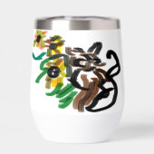 Cat Sonnenblumen (Rückseite)