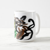 Cat Sonnenblumen Kaffeetasse (VorderseiteRechts)