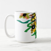 Cat Sonnenblumen Kaffeetasse (Links)