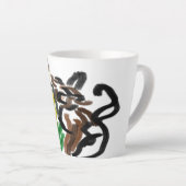 Cat Sonnenblumen Milchtasse (Rechte Ecke)