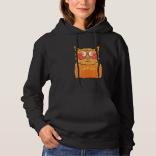 Cat Sonnenbrille Beach Summer Pool Party Kitten Ca Hoodie
