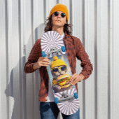 Cat Sonnenbrille Cheeseburger Funny Skateboard