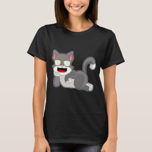 Cat-Sonnenbrille T-Shirt