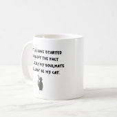 Cat Soulmate Kaffeetasse (Vorderseite Links)