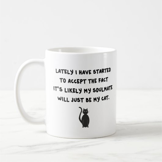Cat Soulmate Kaffeetasse (Links)