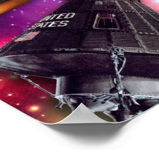 Cat Space Federation Poster (Ecke)