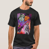 Cat Space Federation T-Shirt (Vorderseite)