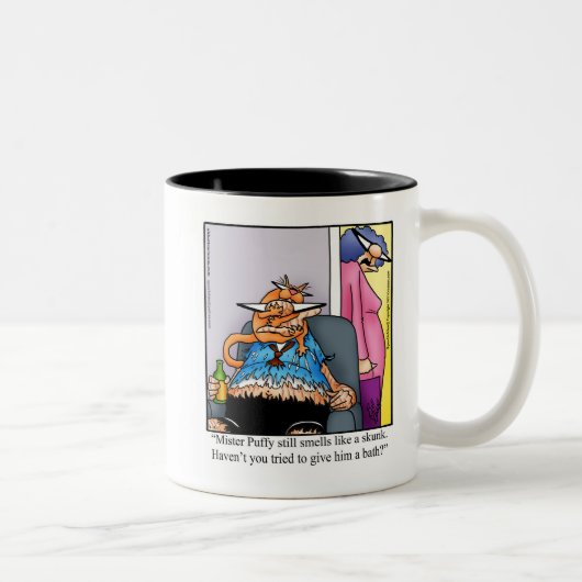 Cat Spaß Kaffee Tasse (Rechts)