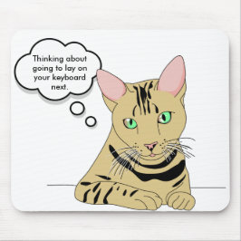 Cat Spaß Mouse Pad Mousepad