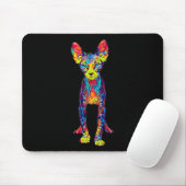 Cat Sphynx Funny Cat Lover Geschenke für Männer Mousepad (Mit Mouse)