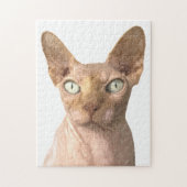 Cat Sphynx Portrait Puzzle (Vertikal)