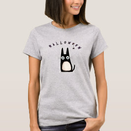 Cat + spider + Halloween, Personalized T-Shirt