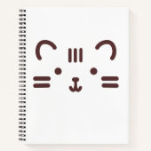 Cat Spiral Notebook Notizblock (Vorderseite)