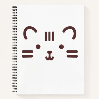 Cat Spiral Notebook Notizblock