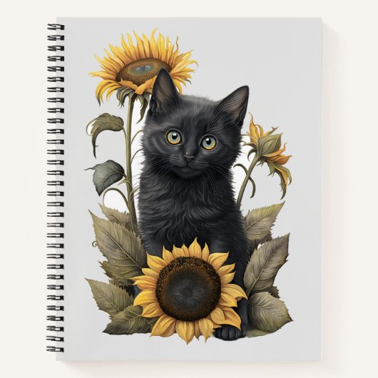 Cat Spiral Notebook Notizblock (Vorderseite)