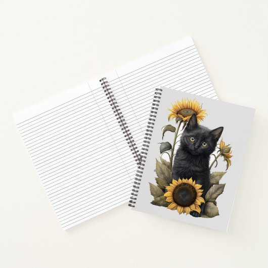 Cat Spiral Notebook Notizblock (Innenseite)