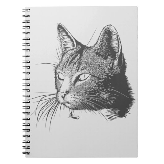 Cat Spiral Notebook Notizblock (Vorderseite)