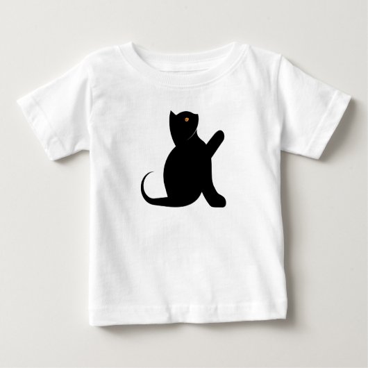 Cat Sprichwort Hello Baby T-shirt (Vorderseite)